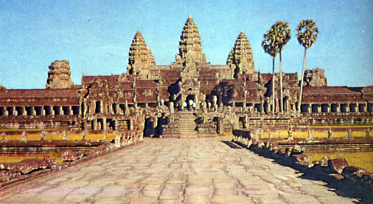 Ангкор-Ват (снимок сделан до 1970 г.)